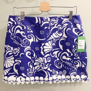 NWT Lilly Pulitzer Marigold Skort